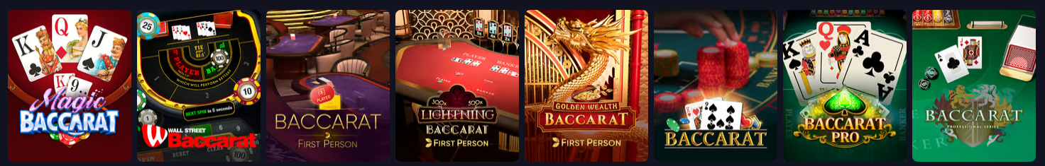 Metaspins Casino Online Baccarat